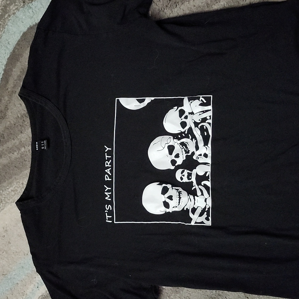 It's My Party Skelton shirt